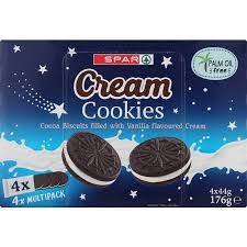 Spar Vanilla Cream Cookies, 176G