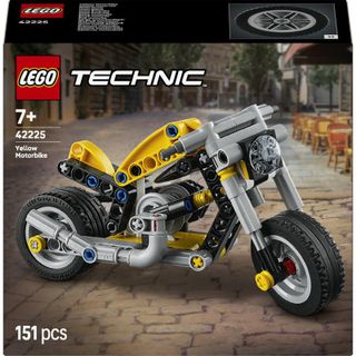 Lego Technic Yellow Motorcycle, 151 pcs