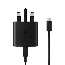 Mobaccs Samsung 25W Wall Charger & Cable, Black