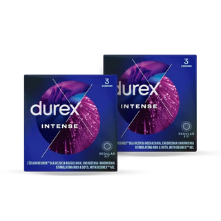 Zestaw 2x Prezerwatywy Durex Intense A'3