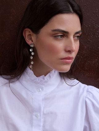 Pendientes Enola Plata