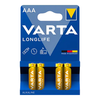 Varta Longlife AAA LR03 1,5 V Bateria alkaliczna 4 sztuki