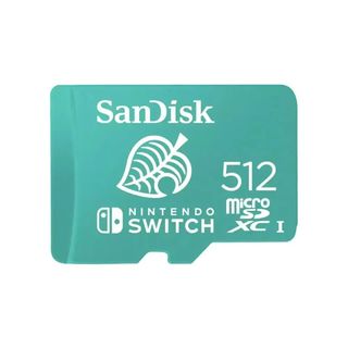 Cartão MicroSDXC SANDISK Nintendo Switch (512 GB - 100 MB/s - UHS-I)