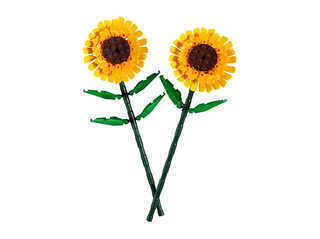 Lego Sunflower Construction Set, 2 piezas