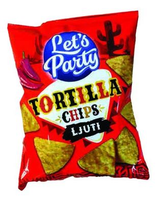 ČIPS TORTILLA LJUTI LET S PARTY 150 g