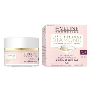 Eveline Cosmetics Lift Essence Diamond Diamentowy przeciwzmarszczkowy krem+serum 50+ 50 ml