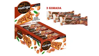 Bar Nut&Go badem 36g x3