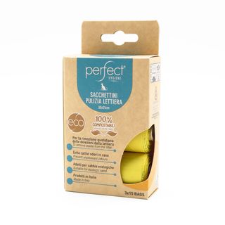 Perfect sacchetti per lettiera compostabili 3x15