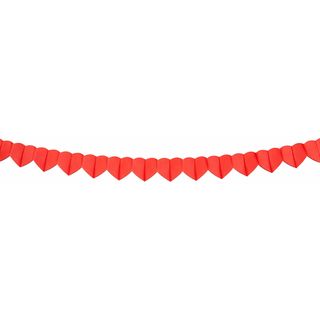 Guirlande Coeur Rouge 4M