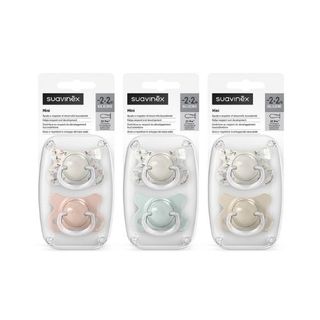 CHUPETE SILICONA FISIOLOGICO SUAVINEX FUSION 0 - 2 MESES 2 UNIDADES