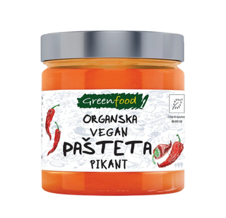 GREEN FOOD PIKANT PAŠTETA 185gr