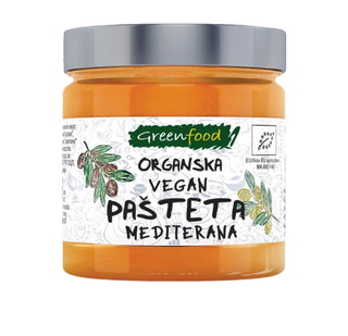 GREEN FOOD MEDITERAN PAŠTETA 185gr