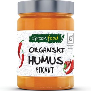 GREEN FOOD HUMUS PIKANT 270gr
