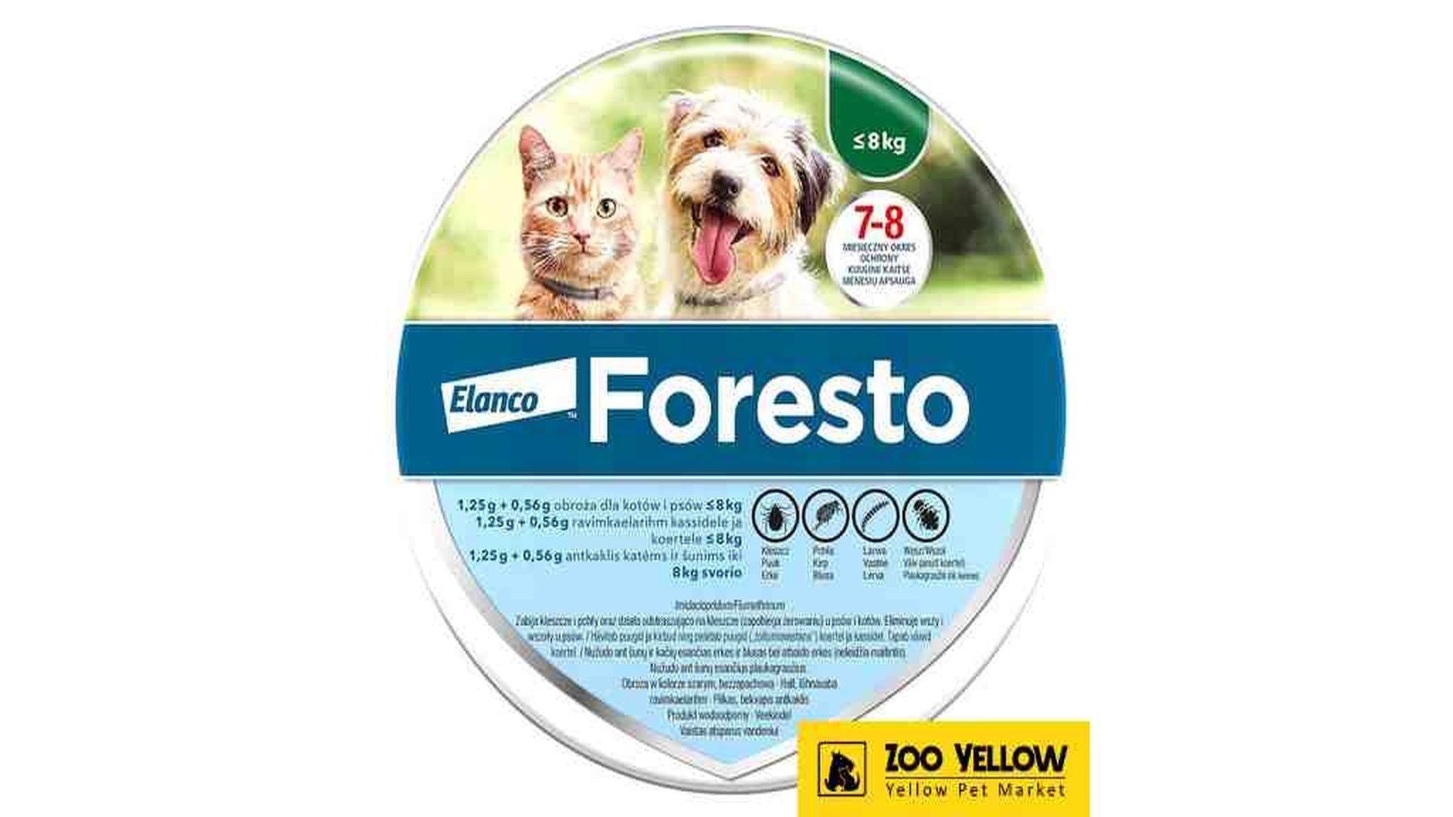 Obroże na pchły i kleszcze