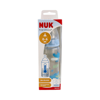 BIBERON FC+ PP SILICONA NUK FIRST CHOICE+ 1 M 300 ML