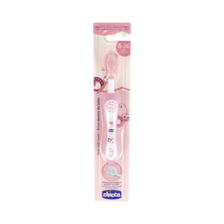 CHICCO CEPILLO DENTAL INFANTIL ROSA 3-36 MESES