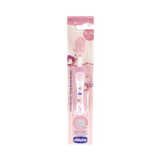 CHICCO CEPILLO DENTAL INFANTIL ROSA 3-36 MESES