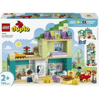 Lego Duplo Town Family House 3-in-1, 166 pcs