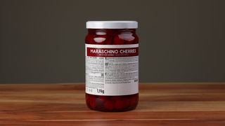 ყუნწიანი წითელი ბალი მარასკინო 1ც