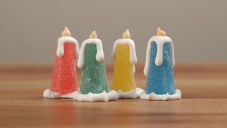 MD შაქრის ფიგურა საახალწლო სანთლები (1ც)