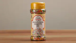 CRP დეკორაციული მოსაყრელი CONFETTI MIX 110გ (1ც)