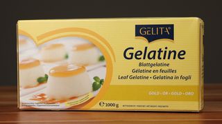 GL ჟელატინის ფირფიტა ოქრო (20გრ)