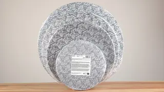 MD ტორტის დასადები ვერცხლისფერი D40XH1.2 (1ც)
