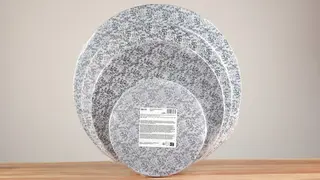 MD ტორტის დასადები ვერცხლისფერი D35XH1.2 (1ც)