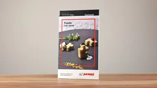 PV სილიკონის ფორმა HORECA PUZZLE 18PCS 300X175 (1ც)