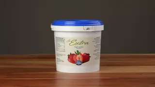 ექსტრა მარწყვის ჯემი (500გ)