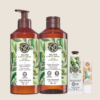 Olive and Petitgrain Set of four