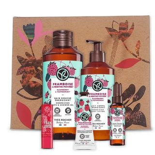 Raspberry and Peppermint Set of five