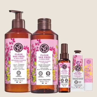 Meadow Flower and Heather Set of five