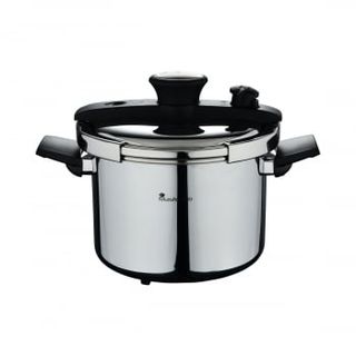 Olla A Presión Masterpro Maestro, 6L, Acero Inoxidable, Apta Inducción