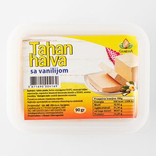 Tahan halva vanilija