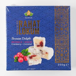 Rahat Lokum brusnica kokos