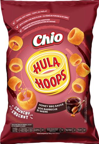Chio BBQ & Honey Hula Hoops, 70g