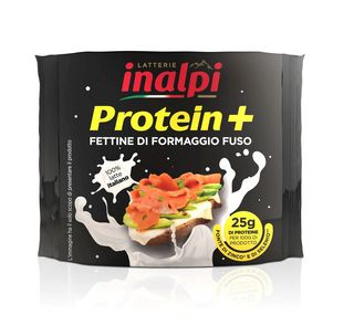 INALPI Branza topita felii PROTEIN+ 140g