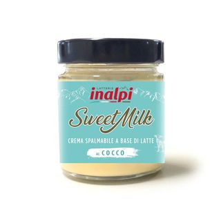 INALPI Crema tartinabila din lapte dulce cu cocos 180g