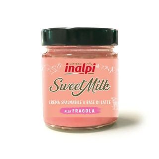 INALPI Crema tartinabila din lapte dulce cu capsuni 180g