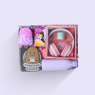 Little Miss Sparkle Pink Headphones & Speaker Combo