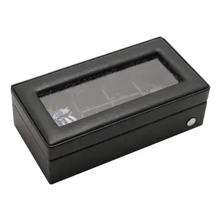Caramia Zebcrossing Black Jewelry Box