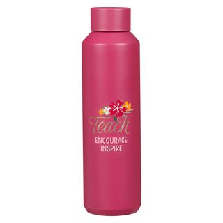 Fuchsia Pink Stainless Steel Water Bottle