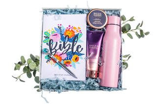 Baylis & Harding Pink Bible Study Journal Set