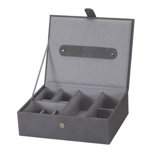 Ryan Stone Grey Watch Organiser Case