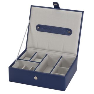 Mele & Co Elliot Blue Jewelry Organizer