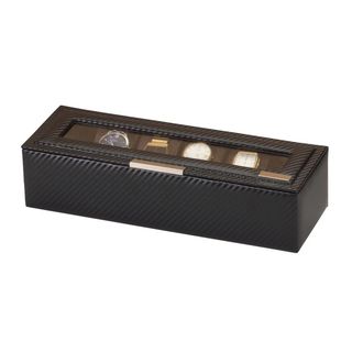 Mele & Co Neal Black Jewelry Watch Box