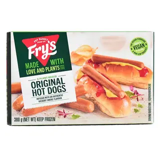 Fry's Original Plant-Based Hot Dogs, 360g
