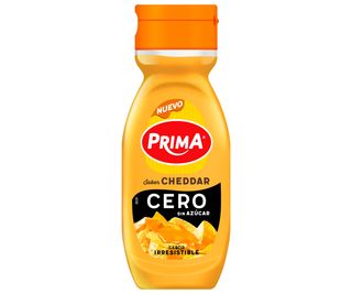 Prima Salsa Cheddar Cero Azucar, 260G