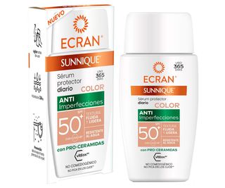 Ecran Sunnique Serum Color 50+ 40Ml